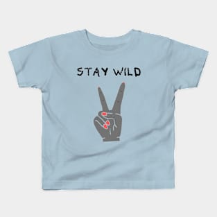 Stay Wild, Live Free Kids T-Shirt